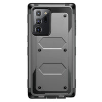 For Samsung Galaxy Note 20/Note 20 Ultra 5G Phone Case Shockproof Protective Heavy Duty Rugged Hybrid Cover Gray