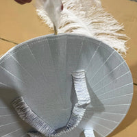 Feather Backpiece and Plume Headdress Set