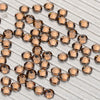 SS3-SS30 Yellow Series Hot-Fix Glass Flat Back Rhinestones