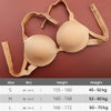 Handmade Steel Ring Gathered Nude Performance Bra Cup