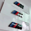 2024 BMW M LOGO Fender Emblem Значок заднього багажника Значок для 1 3 5 7 Series X1 X3 X5 X6 M Sports Sticker Автомобільні аксесуари Стайлінг