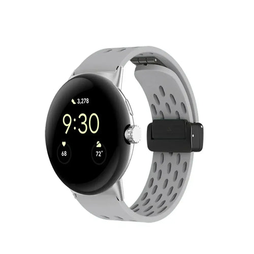 Google Pixel Silicone Band - Breathable With Magnetic Clasp