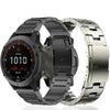 Garmin Steel Band - Modern QuickFit Design Strap