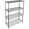 2PCS 4-Tier Metal Wire Shelf Rack Storage Shelving Unit Organizer for Kitchen