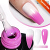 UR SUGAR 7ml Nude Crystal Rubber Base Gel Natural Color Semi Permanent Soak off UV LED Gel Nail Art Varnish