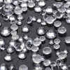 1440PCS SS3-SS20 Mix Size Non-Hotfix Glass FlatBack Rhinestones