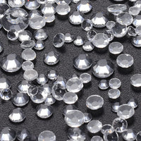 1440PCS SS3-SS20 Mix Size Non-Hotfix Glass FlatBack Rhinestones