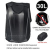 30-48L Expandable Full Face Helmet Bag Waterproof Motorcycle Hard shell backpacks Moto Racing Motocross Carbon Fiber Backpack