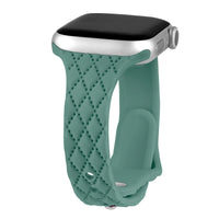 Apple Watch Silicone Strap - Slim Engraved Comfort Fit