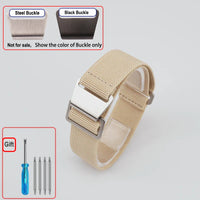 OnePlus Smartwatch Bands Nylon Elastic Parachute Fabric Watch Strap
