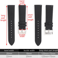 COROS Nylon Sailcloth Watch Bands - Quick Release Strap Waterproof Sport