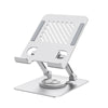 ST04 Swivel Tablet Stand Aluminum Portable 360 Rotating Tablet Stand Holder for Desk Business Kitchen Desktop for IPAD