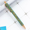 Press Metal Ballpoint Pens Diamond Multi-color Gift Pen Creative Office Supplies Student Stationary Supplies Accessory