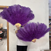 90CM Ostrich Feather Fans