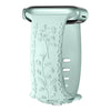Apple Watch Silicone Band - Floral Engraved - Stylish Design