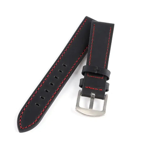 Samsung Galaxy Watch Leather Strap - Premium Classic Design