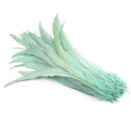 100PCS Natural Rooster Tail Feathers (25-40CM)