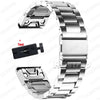 Garmin Stainless Steel Strap - Durable QuickFit Bracelet