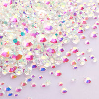 1440PCS SS3-SS20 Mix Size Non-Hotfix Glass FlatBack Rhinestones
