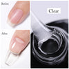 UR SUGAR 7ml Nude Crystal Rubber Base Gel Natural Color Semi Permanent Soak off UV LED Gel Nail Art Varnish