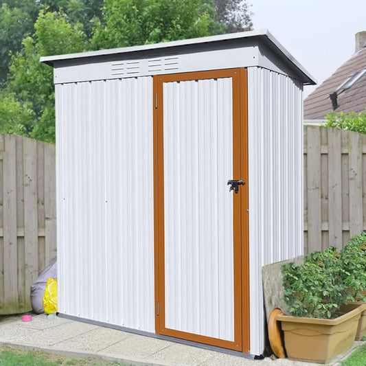 5 x 3 FT Outside Storage Sheds,Metal Tool Shed Garden Shed Yard Storage Outdoor Shed Outdoor Storage Cabinet