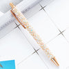 Press Metal Ballpoint Pens Diamond Multi-color Gift Pen Creative Office Supplies Student Stationary Supplies Accessory