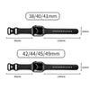 Apple Watch Silicone Band - Floral Engraved - Stylish Design
