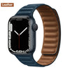 Apple Watch Leather Band - Premium Magnetic Loop Strap