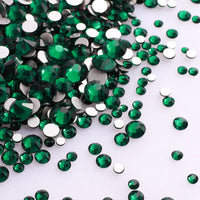 1440PCS SS3-SS20 Mix Size Non-Hotfix Glass FlatBack Rhinestones