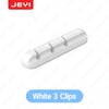 JEYI Adhesive Cable Holder Clips Cord Management Wire Organizer for Desktop USB Charging Cable Nightstand Power Cord Mouse Cable