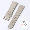 OnePlus Smartwatch Vintage Suede Leather Band Quick Release Strap