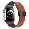 Apple Watch Genuine Leather Band - Stylish Magnetic Strap