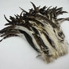 100PCS Natural Barred Rooster Tail Feathers (15-45CM)