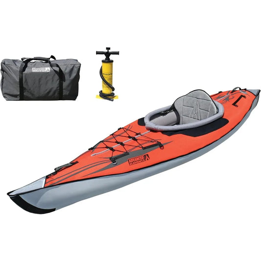 AdvancedFrame Inflatable Kayak with Bag and Pump