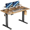 JHK Electric Standing Desk Height Adjustable 40x24 Inch Stand Up Sit Stand Computer Desk Workstation Ergonomic Work Table