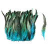 Natural Rooster Saddle Feather Strung Fringe (1 Roll)