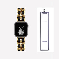 Apple Watch Stainless Steel Strap - Luxury Chain Design