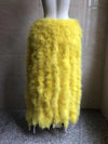 Long Feather Bustle Skirt Costume Accessory