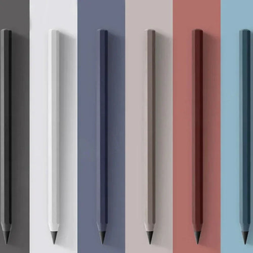 Metal Pencil New Technology Unlimited Writing Eternal No Ink Pen Magic Pencils Painting Supplies Novelty Gifts Stationery