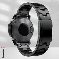 Garmin Steel Band - Modern QuickFit Design Strap