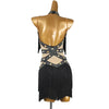 Professional Latin Dance Competition Dress & Tassel Fringe Performance Outfit