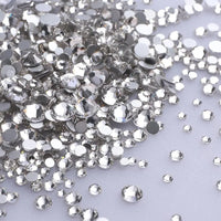 1440PCS SS3-SS20 Mix Size Non-Hotfix Glass FlatBack Rhinestones