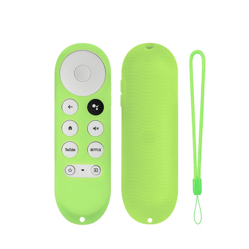 Google TV Remote Silicone Case Google TV Voice Remote Shockproof Silicone Protective Case Glow in the Dark