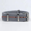 Polar Watch Band Nylon Elastic Strap Unisex Military Style Blue Red