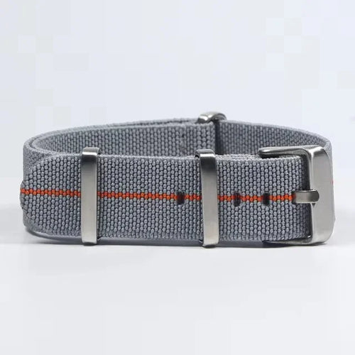 Polar Watch Band Nylon Elastic Strap Unisex Military Style Blue Red