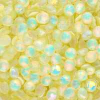 SS6-SS30 Mocha Opal Coral Reef Flatback Glass Non-Hotfix Rhinestones