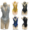Beaded Sequin Tassel Performance Bodysuit