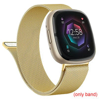 Fitbit Versa & Sense Magnetic Steel Band - Elegant Design