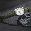 Polar Quick Release Watch Bands - Canvas Leather Strap, Unisex