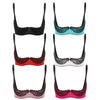 Lace Underwire Half-Cup Balconette Bra